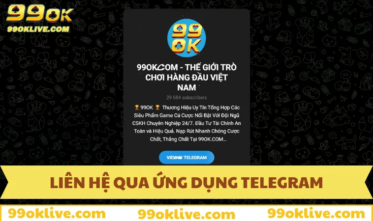 Liên Hệ 99OK 128 Liên hệ dễ dàng qua 3 ứng dụng nhắn tin hàng đầu