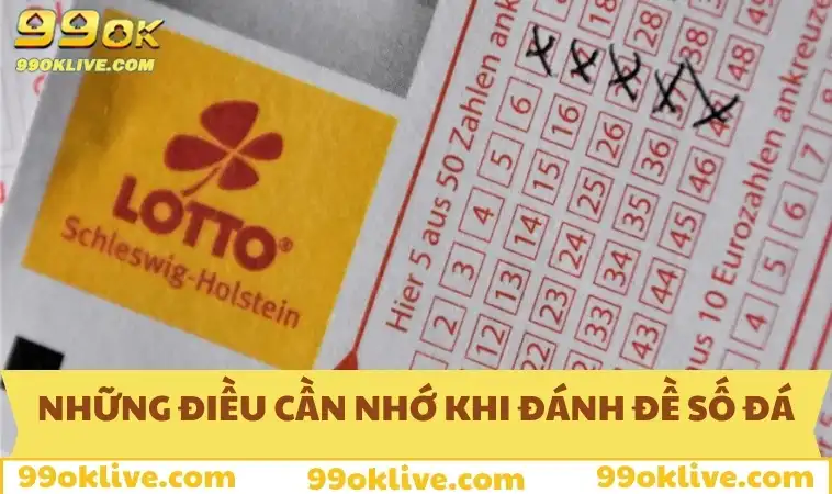 Những điều cần nhớ khi đánh đề số đá
